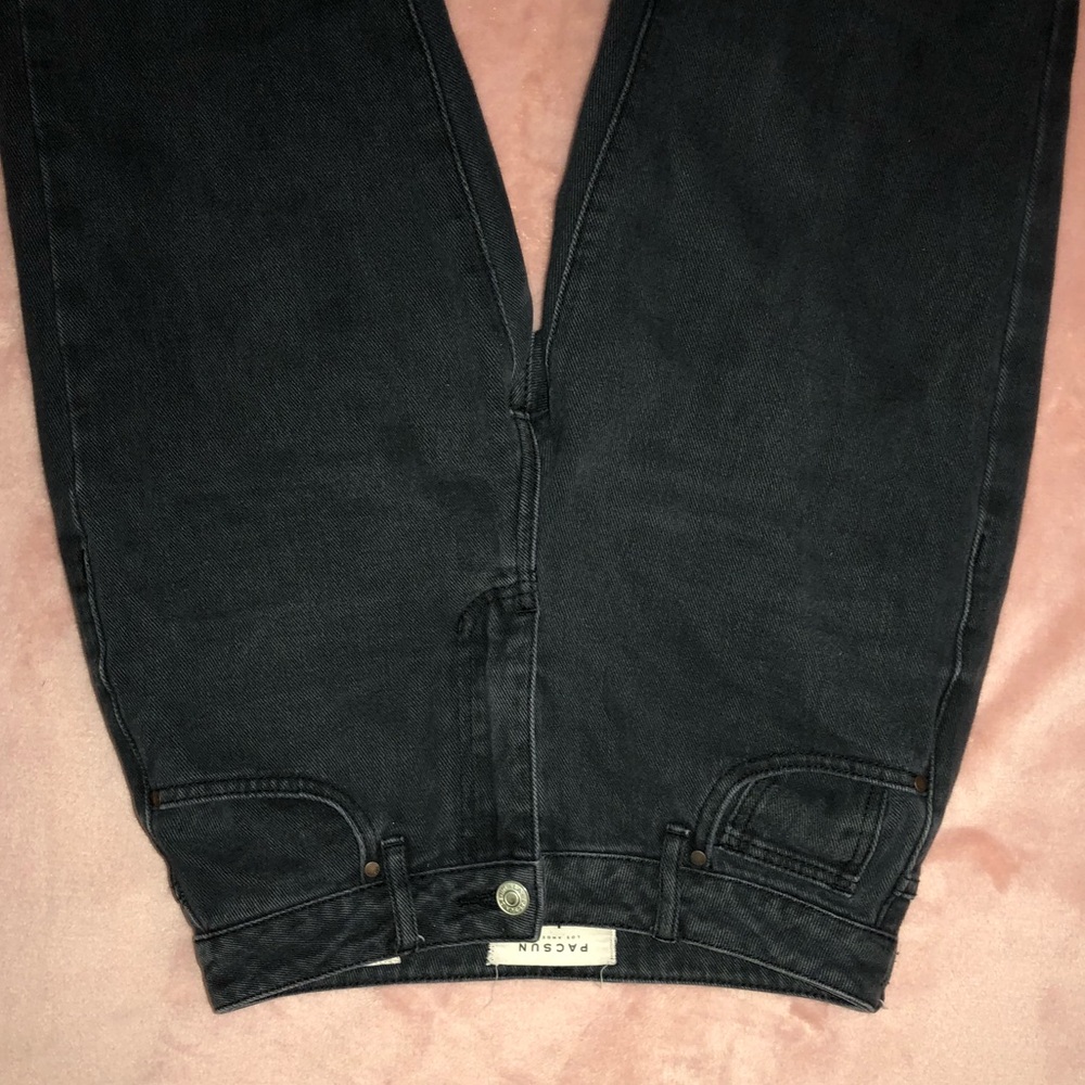 Black Pacsun mom jeans - Picture 3 of 4
